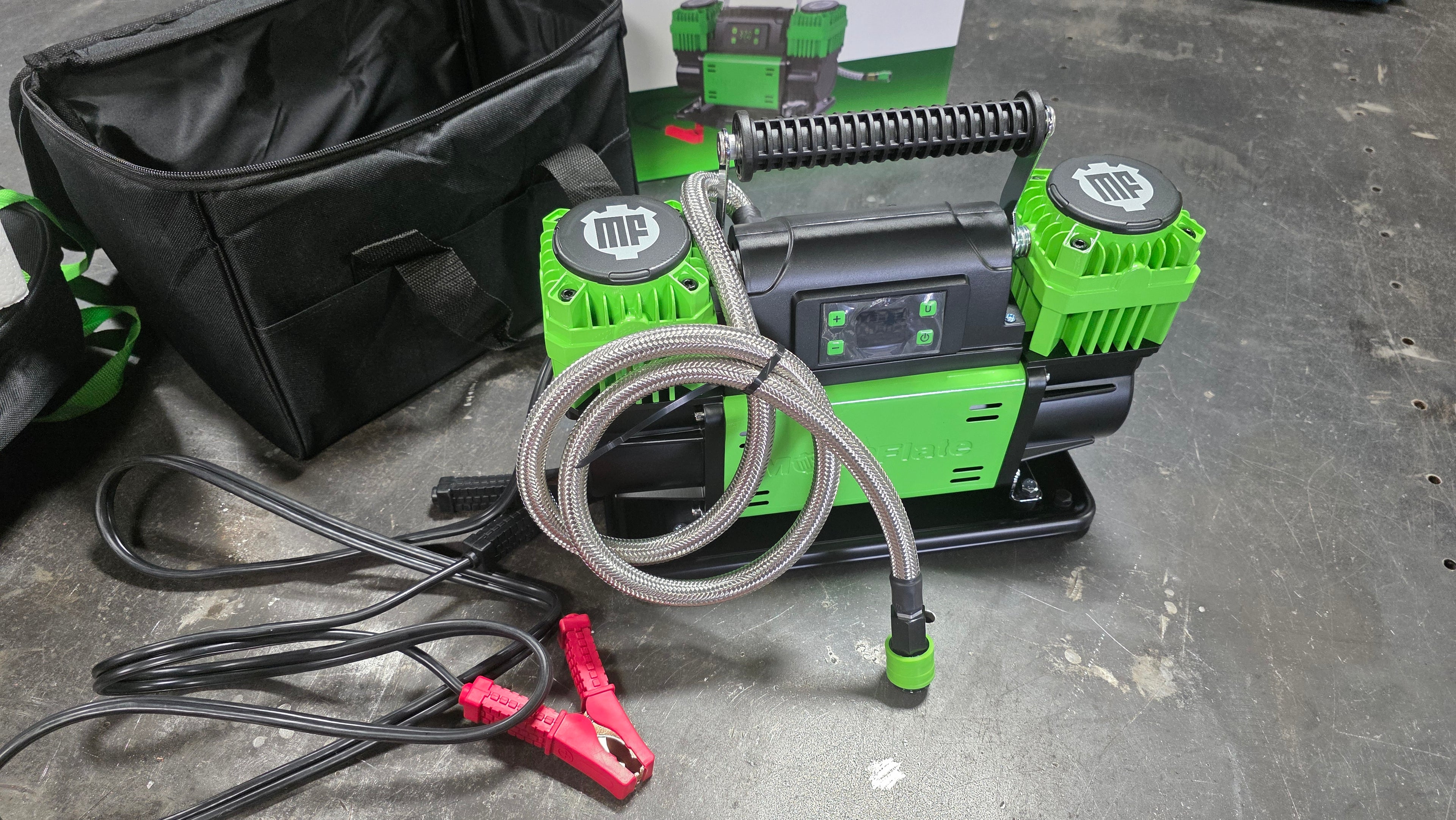 MORRFlate TenSix™ PSI Pro™ 12v Portable Compressor – Gen2